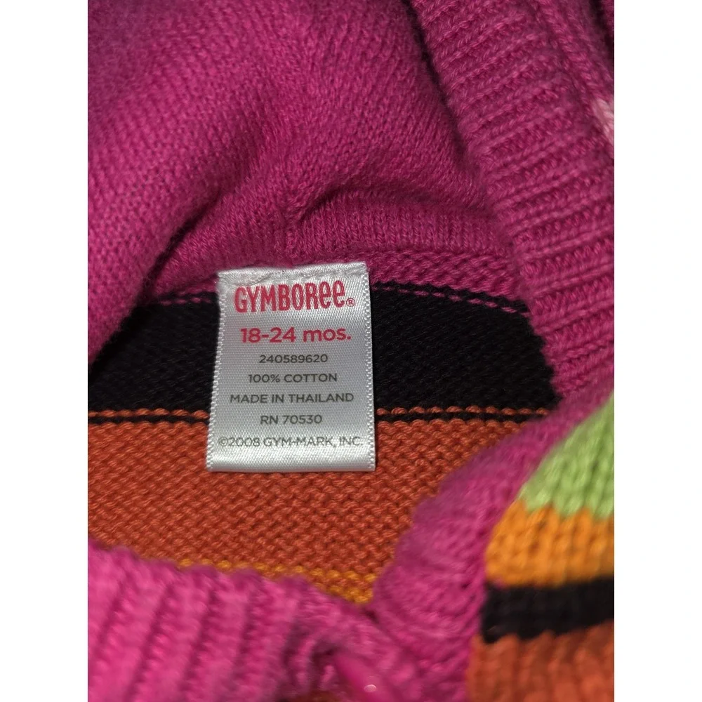 Gymboree all about buttons striped sweater size 18 24 months